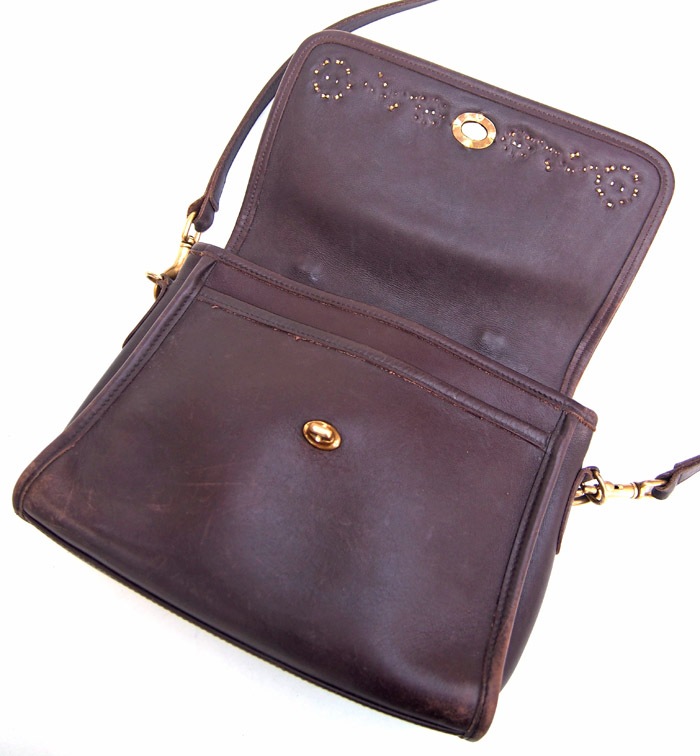 PANTY Original Design "OLD COACH" Flower Studs Bag / No.30