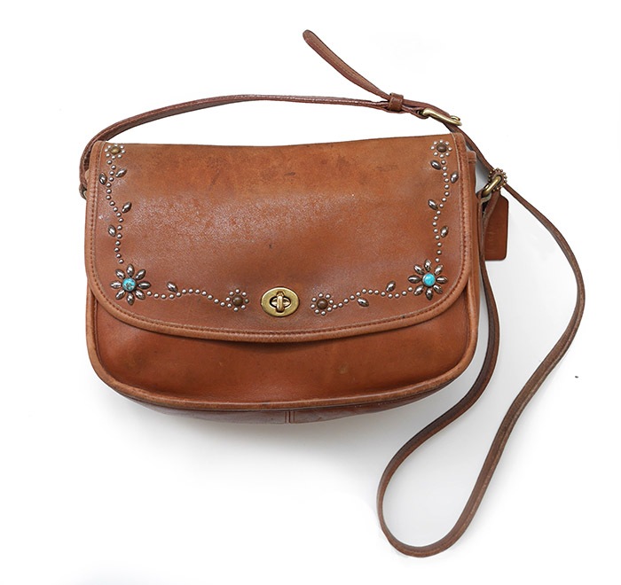 PANTY Original Design "OLD COACH" Vintage Shoulder Bag / No.42