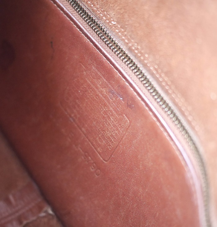 PANTY Original Design "OLD COACH" Vintage Shoulder Bag / No.42