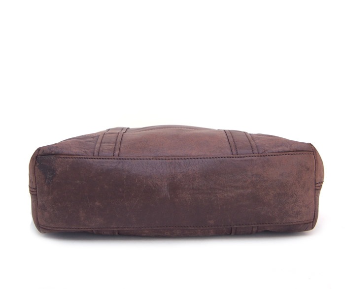 PANTY Original Design "OLD COACH" Vintage Remake Studs Leather Tote Bag / No.31