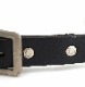 15%OFFHTC SUNSET Belt  Narrow Pyramid Studs N / Black