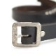 15%OFFHTC SUNSET Belt  Narrow Pyramid Studs N / Black