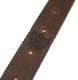 30%OFFHTC SUNSET Belt Narrow Pyramid Studs N / DK Brown