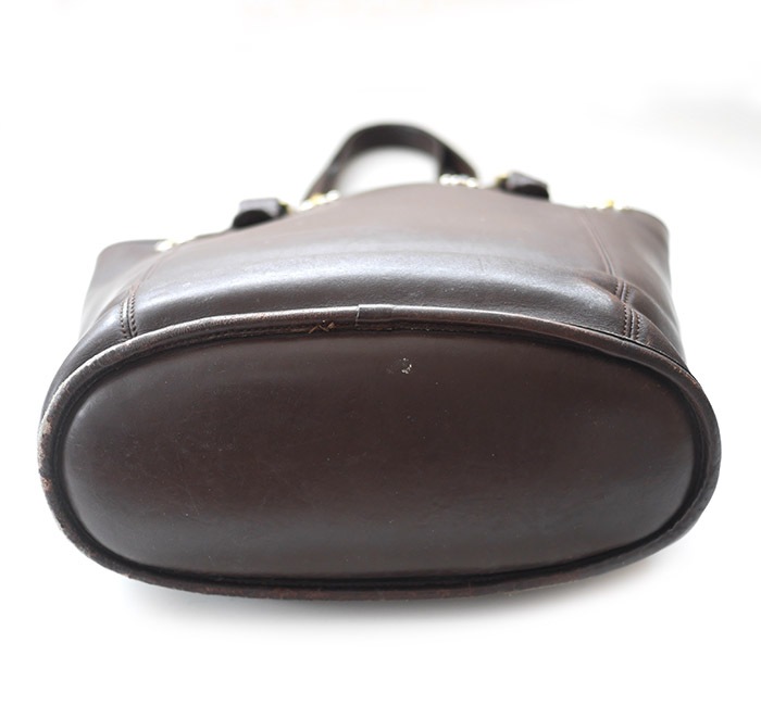 PANTY Original Design "OLD COACH" Vintage Tote Bag / No.44