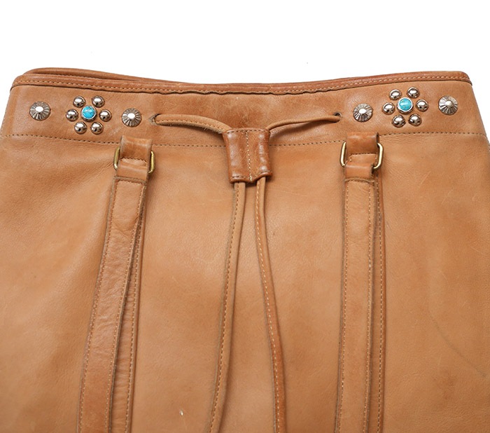 PANTY Original Design "OLD COACH" Vintage Tote Bag / No.45