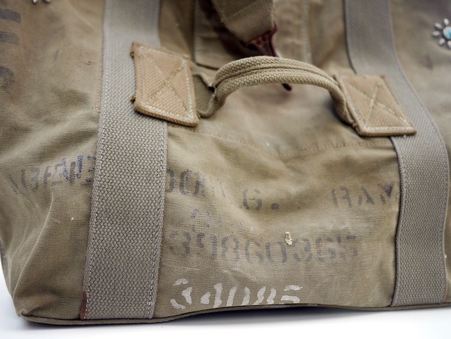 IrregulaR by ZIP STEVENSON Vintage Military Tote Bag #1 / Khaki