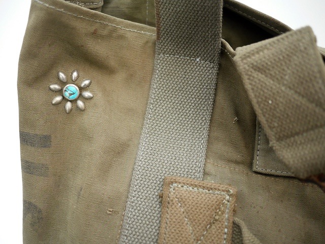 IrregulaR by ZIP STEVENSON Vintage Military Tote Bag #1 / Khaki