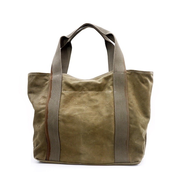 IrregulaR by ZIP STEVENSON Vintage Military Tote Bag #1 / Khaki