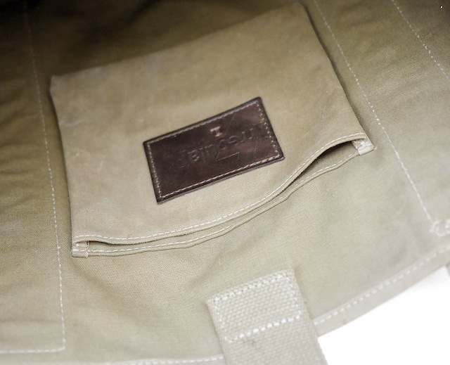 IrregulaR by ZIP STEVENSON Vintage Military Tote Bag #1 / Khaki