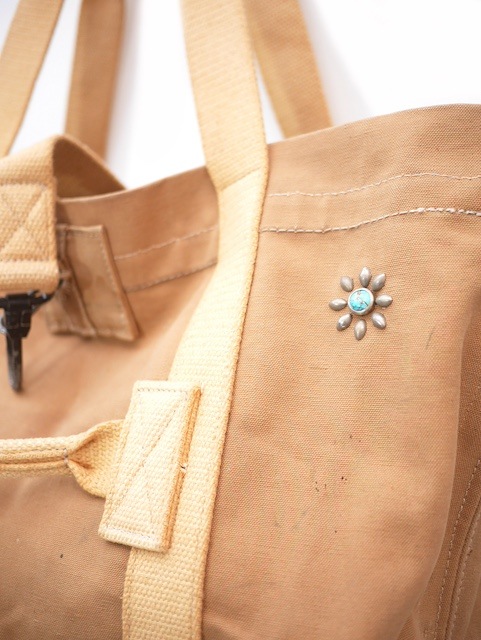 IrregulaR by ZIP STEVENSON Vintage Military Tote Bag #2 / Camel