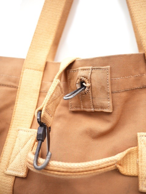 IrregulaR by ZIP STEVENSON Vintage Military Tote Bag #2 / Camel