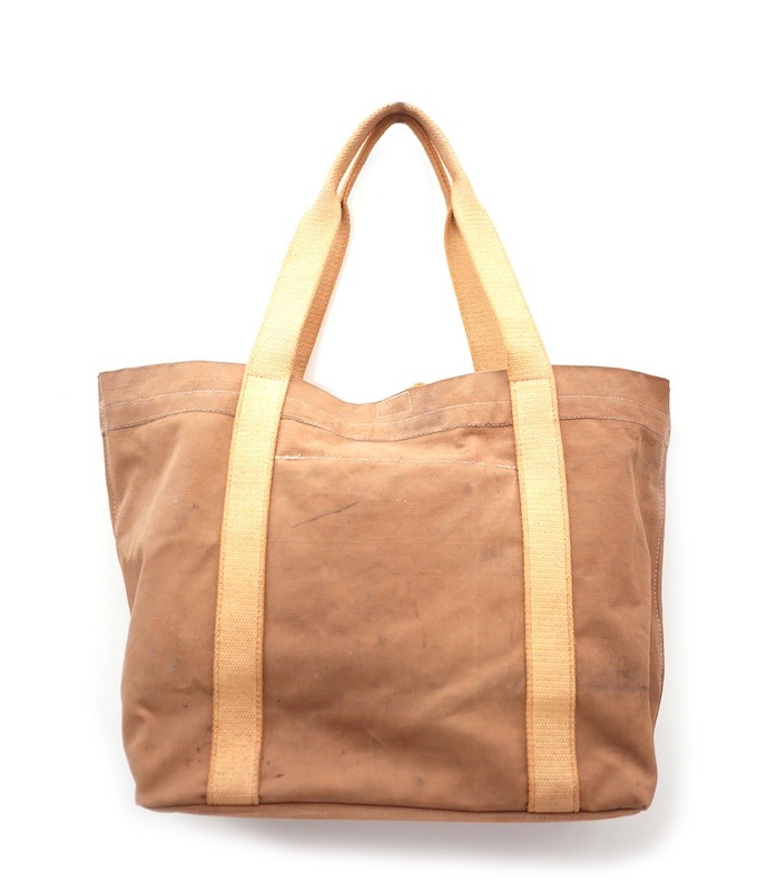 IrregulaR by ZIP STEVENSON Vintage Military Tote Bag #2 / Camel