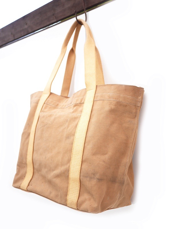 IrregulaR by ZIP STEVENSON Vintage Military Tote Bag #2 / Camel