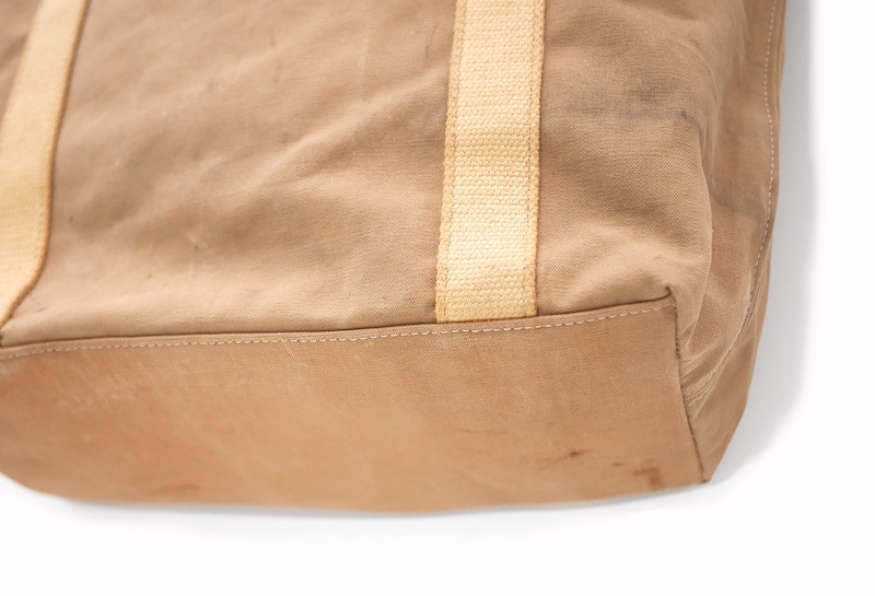 IrregulaR by ZIP STEVENSON Vintage Military Tote Bag #2 / Camel