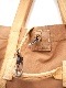 IrregulaR by ZIP STEVENSON Vintage Military Tote Bag #2 / Camel