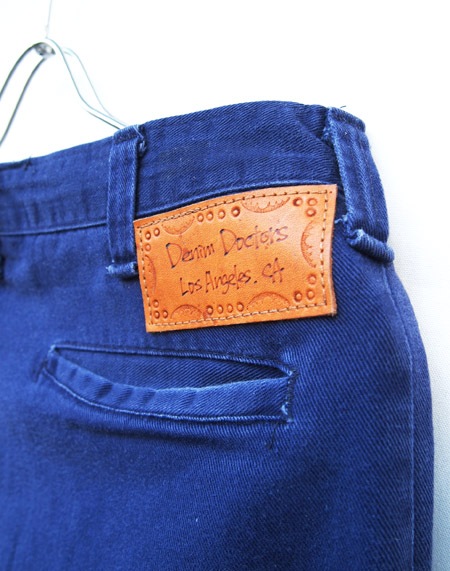 HTC DENIM DOCTORS ̎ÎÎގƎюĎގޡ ѥ Vintage Remake Cotton Work Pants / Navy
