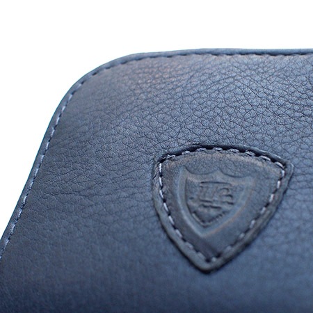 HTC L-zip Wallet Flower Lamb Leather #1 TQS N / Navy