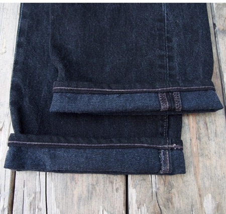 HTC ̎Î͡ Vintage Remake  Black Denim Pants