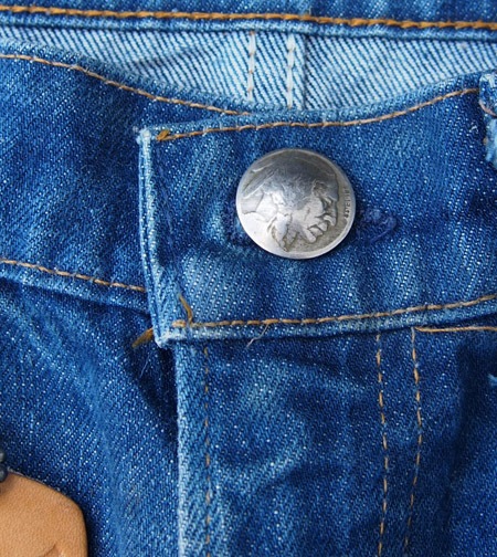 HTC DENIM DOCTORS̎ÎÎގƎюĎގޡ ǥ˥ Vintage Remake Denim Pants/Camel Suede