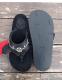 HTC��The Sandalman�ڎ������Î��������ߎ��ݎ��ގَώݡ� ������� ���� Wide Strap Flower Turquoise Studs / Black Suede