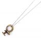 M.Cohen 〔エムコーエン〕 ネックレス N102102-OX ラスティネイルブラスペンダント&リンクチェーン|NECKLACE|【M.Cohen】 