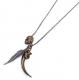 M.Cohen 〔エムコーエン〕 ネックレス N619 フェザー＆スカルチャーム|NECKLACE|【M.Cohen】 