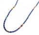 M.Cohen 〔エムコーエン〕 ネックレス N10577 ラピス ＆ アフリカントレードディスク ビーズ|NECKLACE|【M.Cohen】 