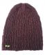 LUCKY BIRD【ラッキーバード】 ハンドウーヴン ウール ミディアムニットキャップ / チョコ| KNIT CAP|【LUCKY BIRD】 