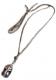 CHAFF DESIGN〔チャフ・デザイン〕Silk Drop Black Pearl Leaf Necklace|NECKLACE|【CHAFF DESIGN】 