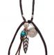 CHAFF DESIGN�̥���ա��ǥ������Wheat & Native Turquoise Necklace