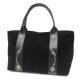 HTC SUNSET Tote Bag Flower Suede #2 TQS N / Black|BAG|【 HTC / HTC SUNSET GooDs 】 