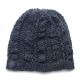 LUCKY BIRD【ラッキーバード】 ウールミディアムニットキャップ アラン / グレイ| KNIT CAP|【LUCKY BIRD】 