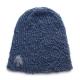 LUCKY BIRD【ラッキーバード】コットン＆リネン ミディアムニットキャップ / ネイビー| KNIT CAP|【LUCKY BIRD】 