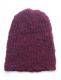 LUCKY BIRD【ラッキーバード】 ウールミディアムニットキャップ / パープル| KNIT CAP|【LUCKY BIRD】 