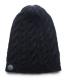 LUCKY BIRD【ラッキーバード】 ウールミディアムニットキャップ / ブラック| KNIT CAP|【LUCKY BIRD】 