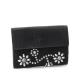 HTC Sunset Short Wallet Flower Suede Mix TQS N / Black