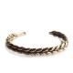 CHAFF DESIGN�̥���ա��ǥ������Wheat Brass Solid Bangle