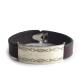 CHAFF DESIGN�̥���ա��ǥ������Leather Solid Plate Bracelet