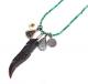 M.Cohen 〔エムコーエン〕 ネックレス N4000 ロングターコイズネックレス ＆ フェザー|NECKLACE|【M.Cohen】 