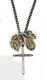 M.Cohen 〔エムコーエン〕 ネックレス N655 クロス＆コイン|NECKLACE|【M.Cohen】 