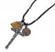 M.Cohen 〔エムコーエン〕 ネックレス N686 ジーザスクロス ＆ コインチャーム|NECKLACE|【M.Cohen】 