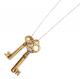 M.Cohen 〔エムコーエン〕 ネックレス N608 ダブル ブラスキー|NECKLACE|【M.Cohen】 