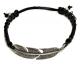 M.Cohen 〔エムコーエン〕 ブレスレット B511 Leather On Feather Bracelet|【M.Cohen】 