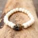 M.Cohen 〔エムコーエン〕 ブレスレット B757 WHITE BALL SKULL|【M.Cohen】 