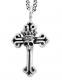 KING BABY 〔キングベイビー〕 ネックレス Traditional Croos & Crowned Skull|NECKLACES|【KING BABY】 