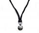 KING BABY 〔キングベイビー〕 ネックレス MB Cross Button on Cord Pendant|NECKLACES|【KING BABY】 