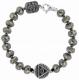 KING BABY 〔キングベイビー〕 ブレスレット PYRITE W/ ALL SEEING EYE COIN|BRACELETS|【KING BABY】 