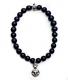 KING BABY 〔キングベイビー〕 ブレスレット Black Onyx Bead w/Anchor|BRACELETS|【KING BABY】 