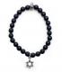 KING BABY 〔キングベイビー〕 ブレスレット K40-5148  Onyx Bead w / Star of David|BRACELETS|【KING BABY】 
