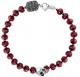 KING BABY 〔キングベイビー〕 ブレスレット Faceted Ruby W / Small Skull|BRACELETS|【KING BABY】 